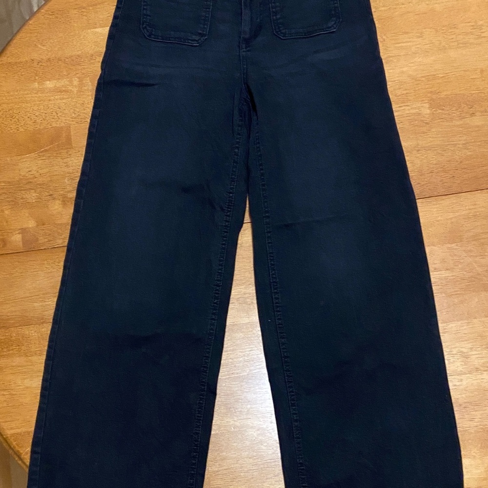 Oat New York Women's Black Flare & Wide Leg Jeans
